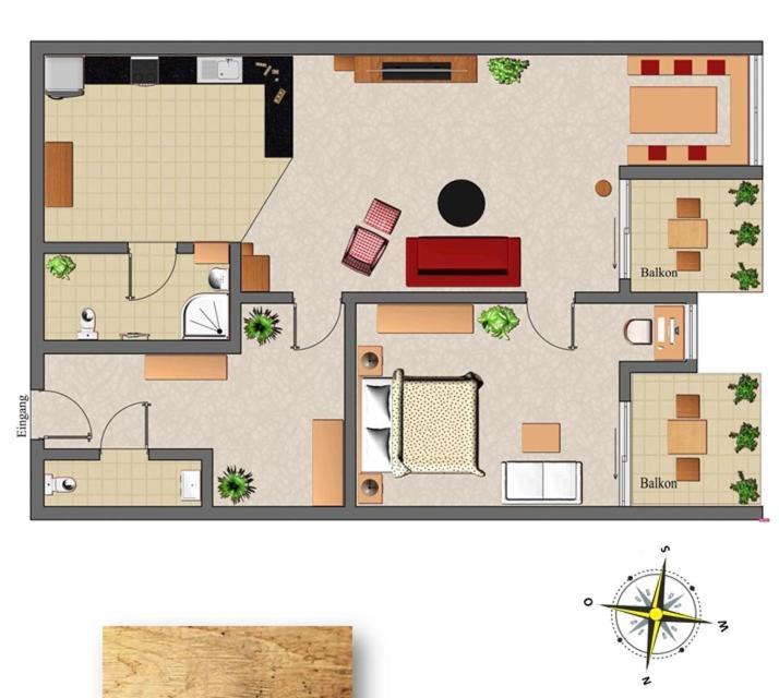 Ferienwohnung Wanderbar 오버스트도르프 외부 사진